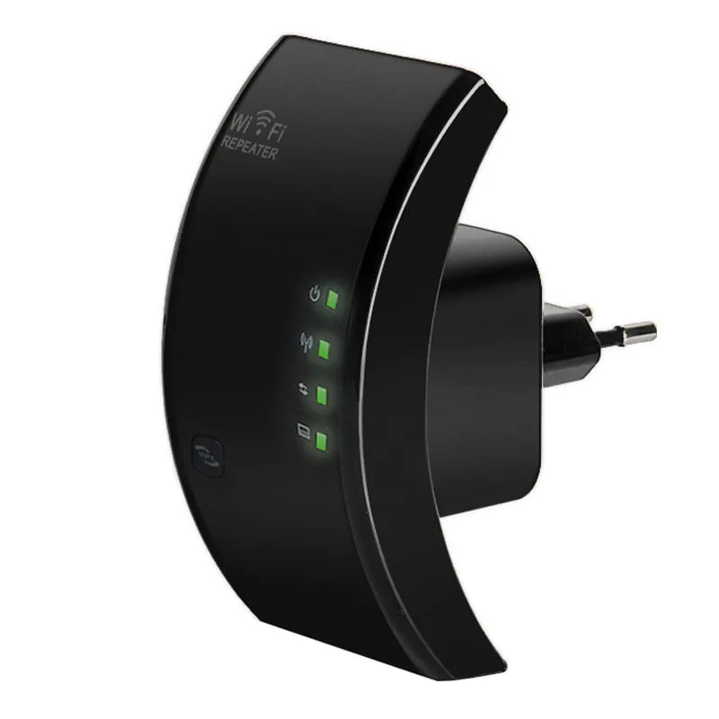 Trådløs Wifi Repeater - Svart