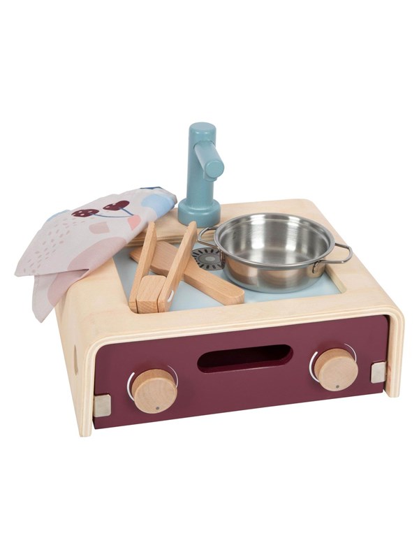Small Foot Wooden Camping Play Kitchen Tasty 9dlg.
