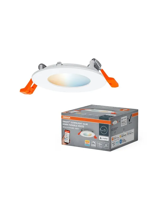 Osram  SMART+ Downlight Slim 240lm 4.5W/827-865 85mm white WiFi