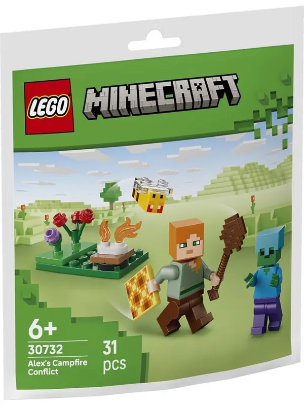 LEGO Minecraft 30732 Alex' leirbålskonflikt