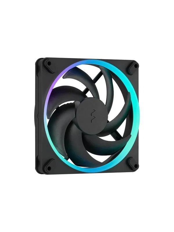 Fractal Design Momentum 14 RGB (3-pack) - Kabinettvifte - 140mm - Svart