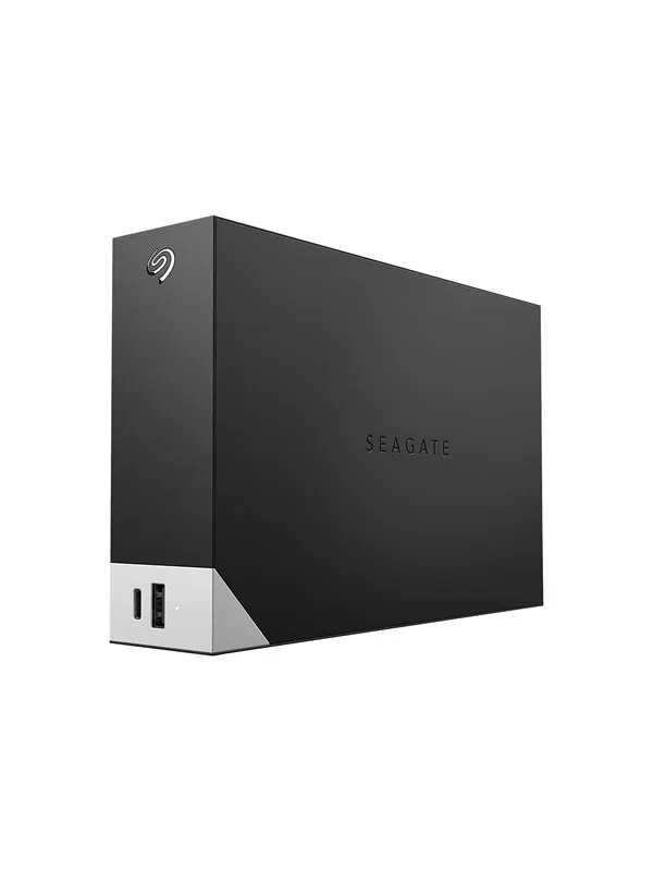Seagate One Touch Desktop with hub - Ekstern Harddisk - 12TB - Svart
