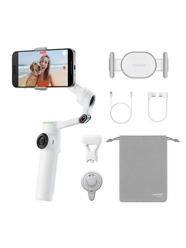 Insta360 Flow 2 Pro Creator-sett - Summit white