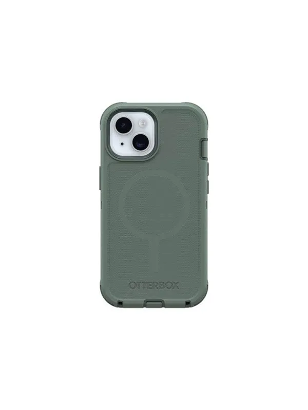 OtterBox Defender MagSafe Apple iPhone 16e/15/14/13 Forest Ranger - green