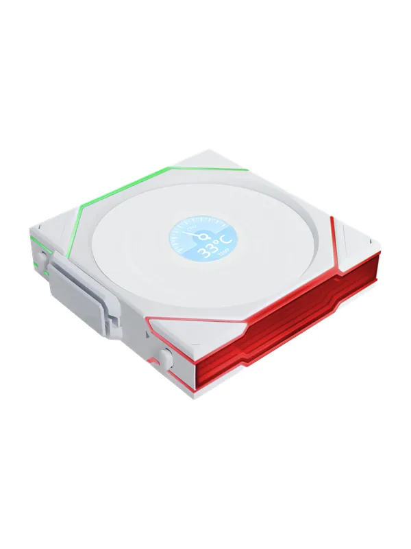 Lian Li UNI FAN TL Wireless LCD Reverse - Kabinettvifte - 120mm - Hvit - 33 dBA