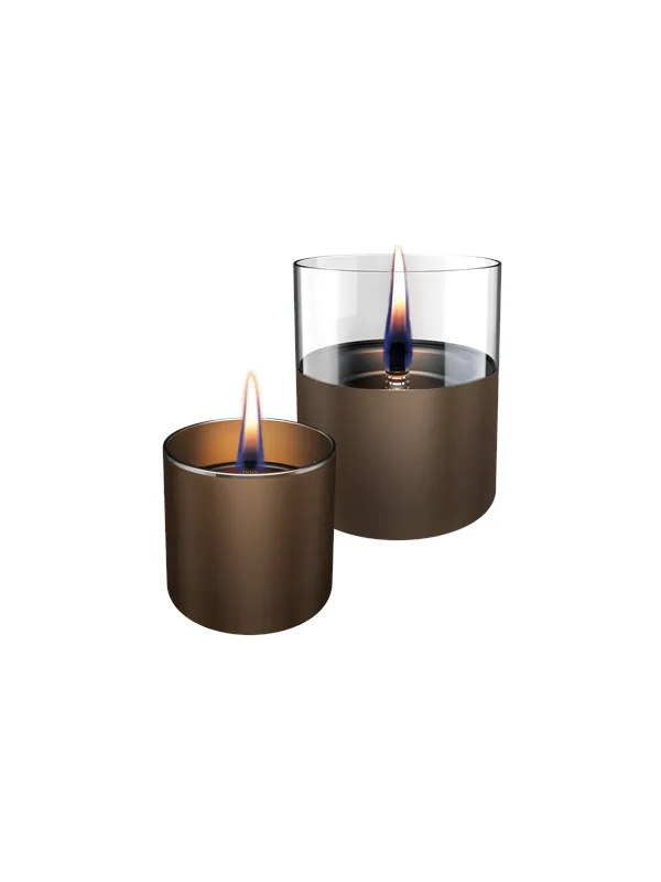 Tenderflame Lilly 8/10 Gavesett, Chocolate Glass
