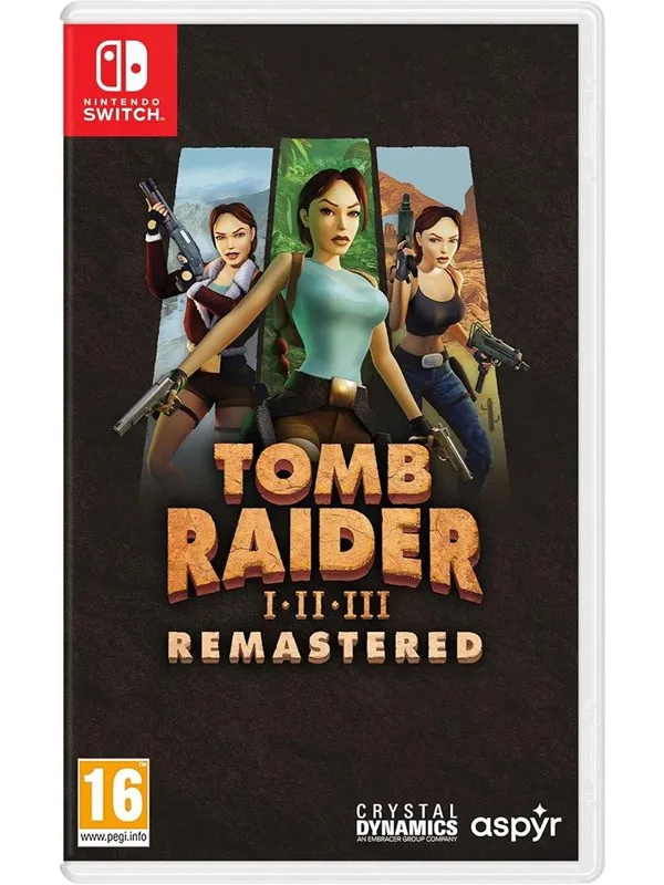 Tomb Raider I-III Remastered - Nintendo Switch - Action/Adventure