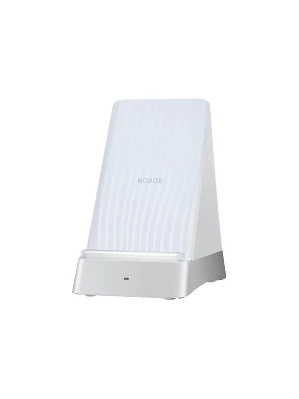 Honor SuperCharge Wireless Charger Stand 100W - White Metallic Silver