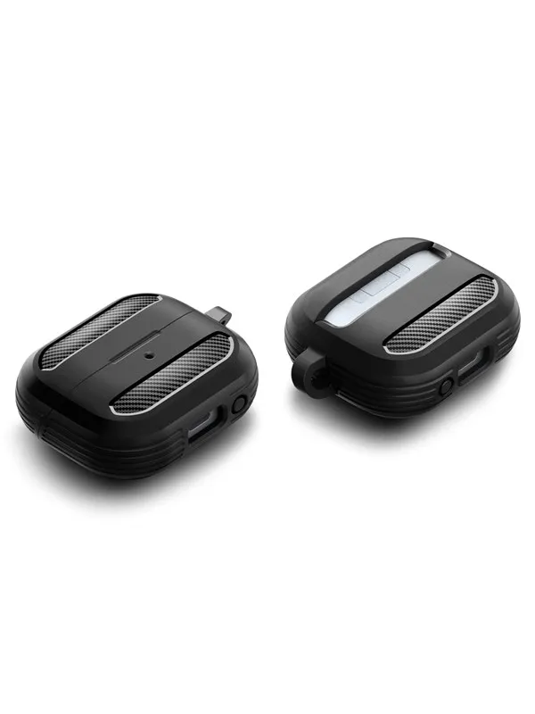 Spigen Rugged Armor  - matte black - Samsung Galaxy Buds 3 Pro/3
