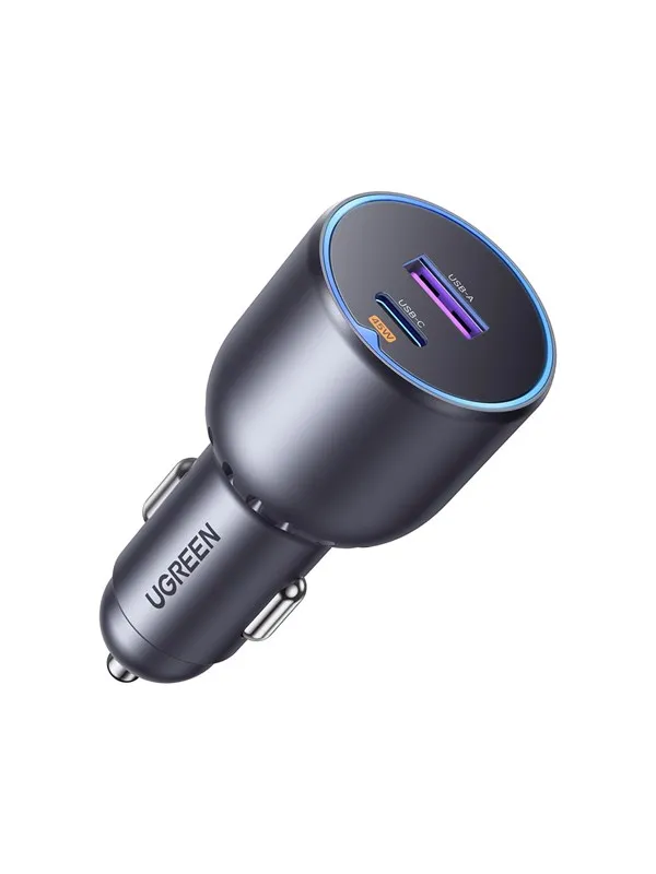UGREEN 63w 2-Port Fast Car Charger