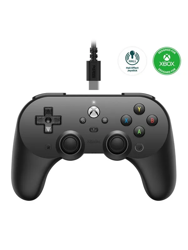8BitDo Pro 2 - Black - Wired Controller - Microsoft Xbox One