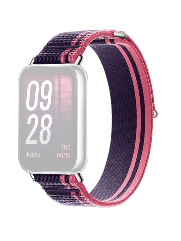 Xiaomi Smart Band 9 Pro/8 Pro Braided Quick Release Strap - Rose / Purple