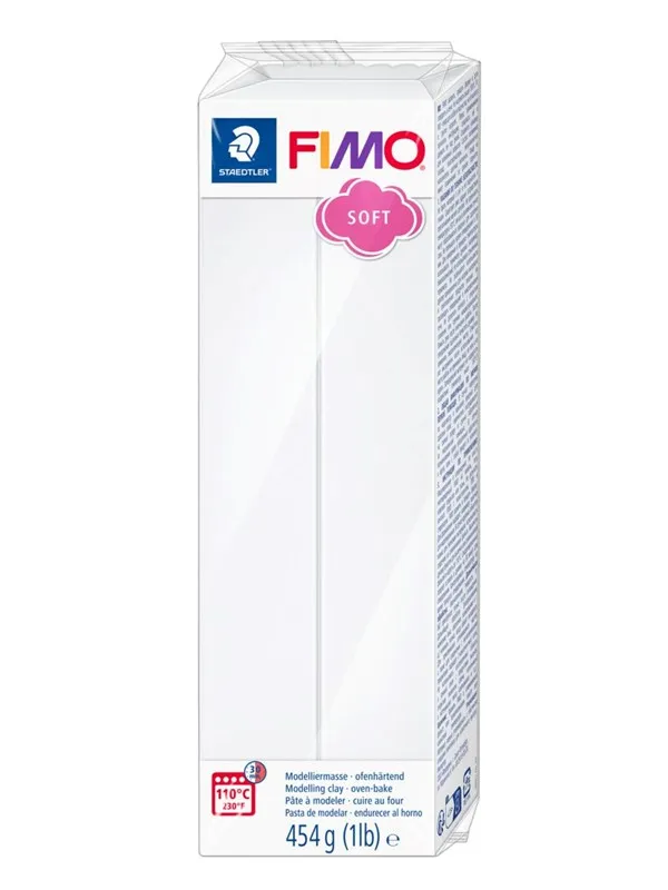 Staedtler Mod. clay FIMO soft 454 g white