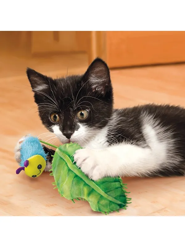 KONG Cat Toy Flingaroo Caterpillar 25cm