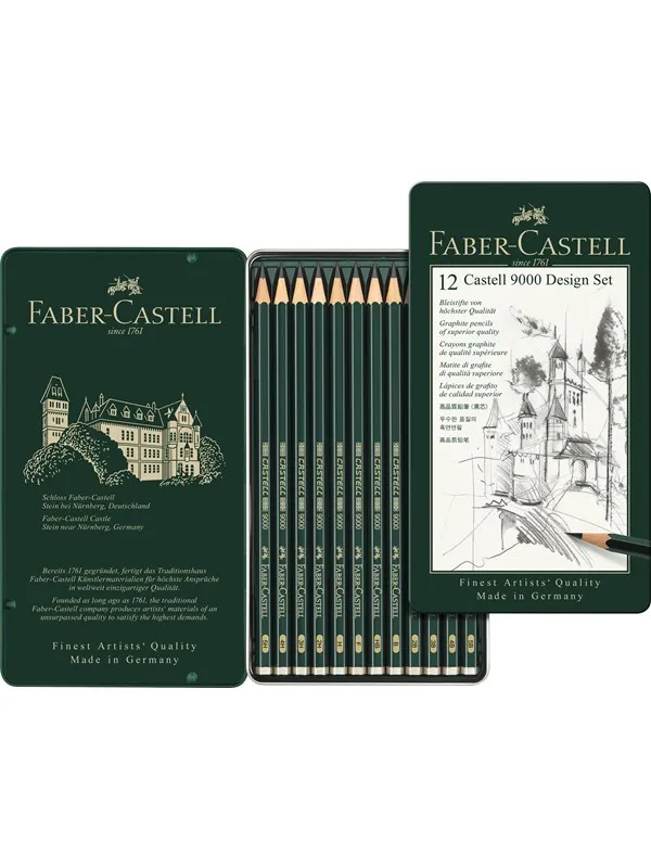 Faber-Castell Graphite pencil Castell 9000 Design set