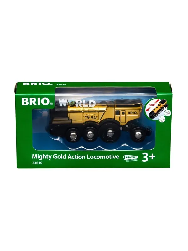 Brio Mighty Gold Action Locomotive