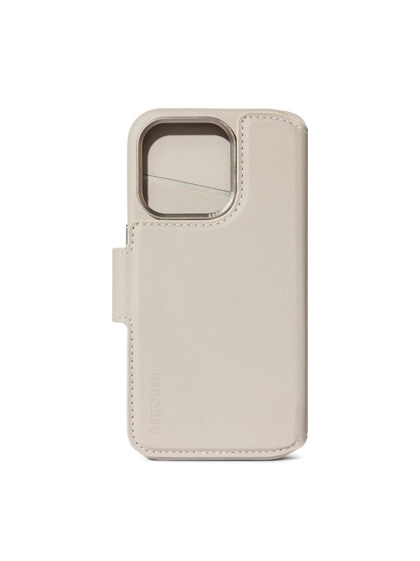 Decoded Leather Detachable Wallet for iPhone 13/14/15 Clay