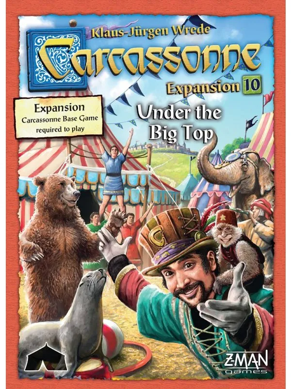 Carcassonne 10 Circus Expansion (Nordic)