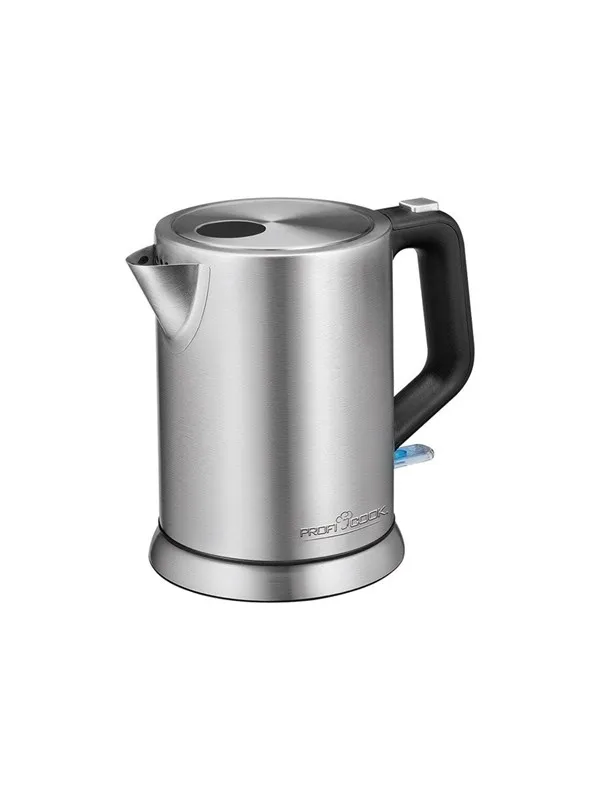 ProfiCook Vannkoker PC-WKS 1106 - kettle - stainless steel/black - Rustfritt stål/svart - 2200 W