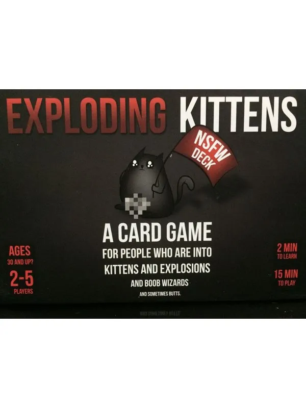 Exploding Kittens NSFW Edition (English)