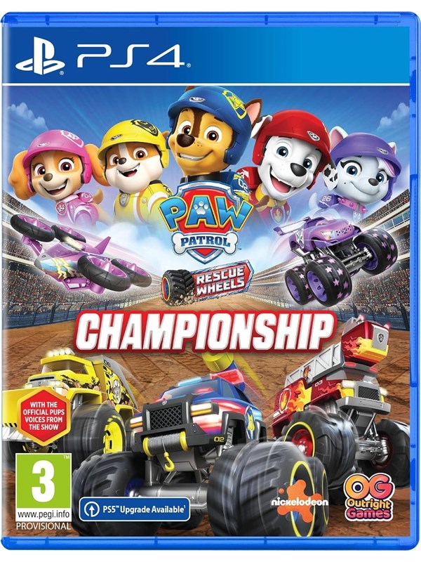 Paw Patrol Rescue Wheels: Championship - Sony PlayStation 4 - Racing