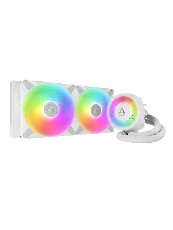 Arctic Liquid Freezer III 280 A-RGB - White - CPU Vannkjøling - Max 23 dBA