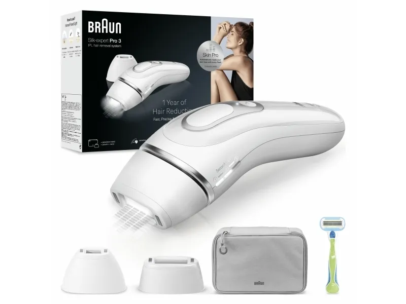 Braun Epilator PL3122 Silver/White