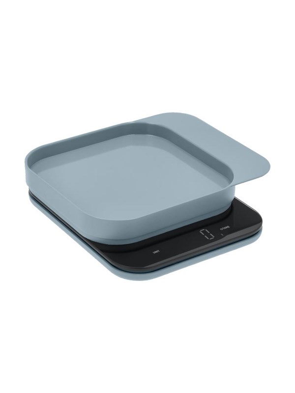 Rosti Mepal Kjøkkenvekt - Mensura Kitchen Scale (Dusty Blue)