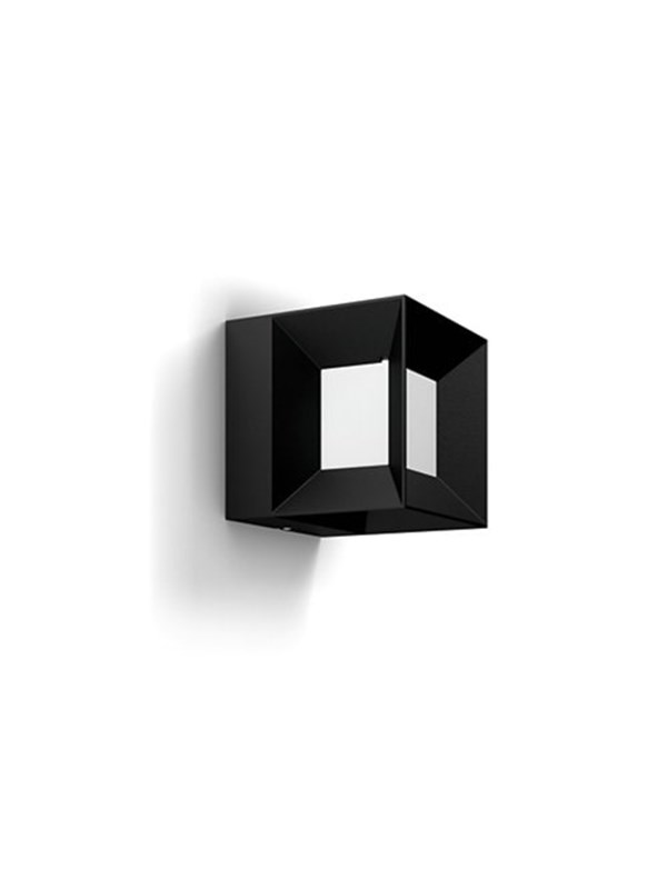 Philips Parterre wall lantern black 1x8W 230V