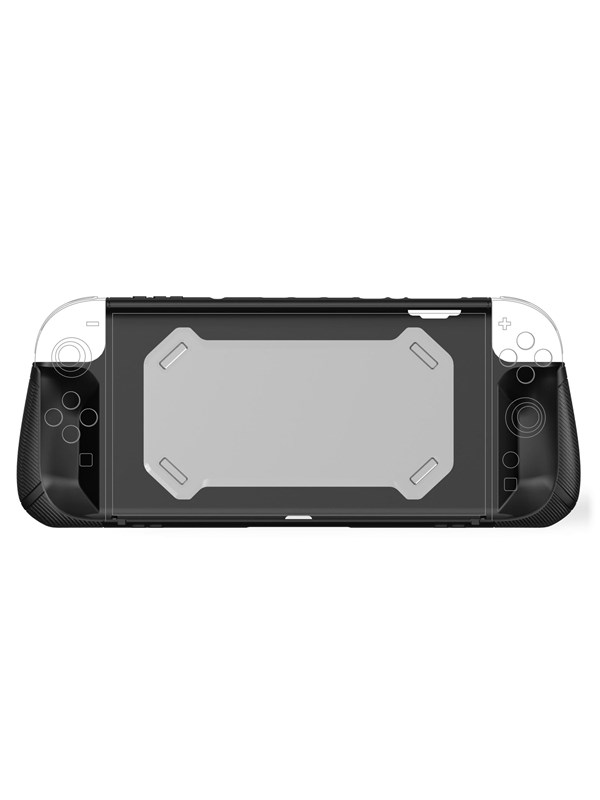 Freaks And Geeks Hard Protective Case for the Nintendo Switch 2 - Black - Miscellaneous Tilbehør til spillkonsoll - Nintendo Switch 2