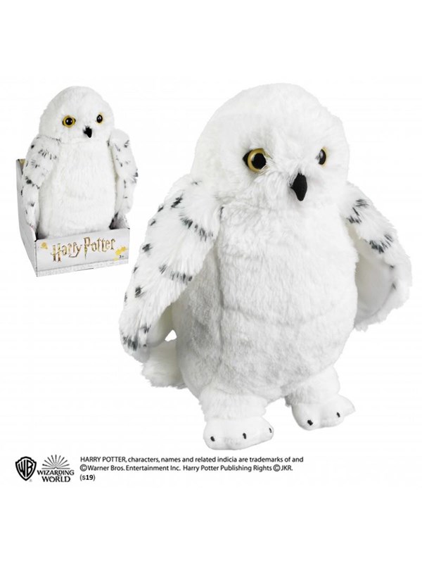Harry Potter - Hedwig plush medium 29 cm tray - Bamser & kosedyr