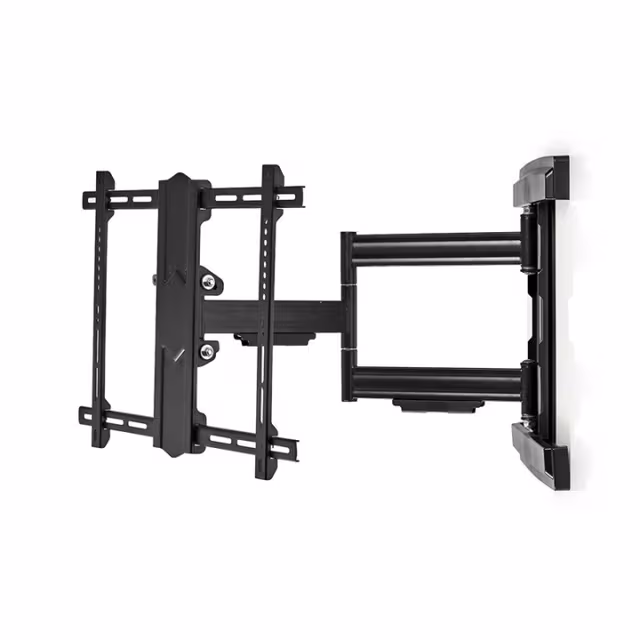 Nedis Full Motion TV Veggfeste | 37 - 80 "" | Maximum skjerm vekt: 50 kg | Tiltbar | Roterbar | Minimum vegg avstand: 70 mm | Maksimum vegg avstand: 650 mm | 3 Pivotpunkt(er) | Stål | Sort