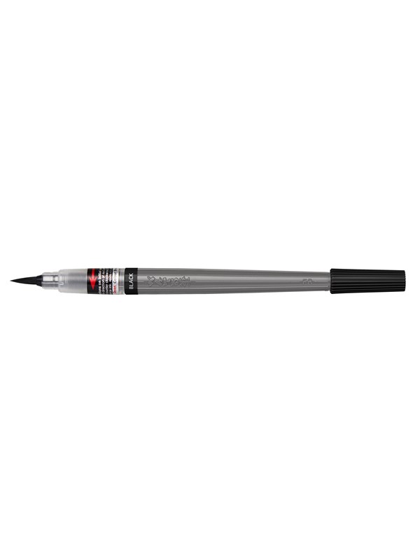 Pentel XGFP-101X Colour Brush Perm Black