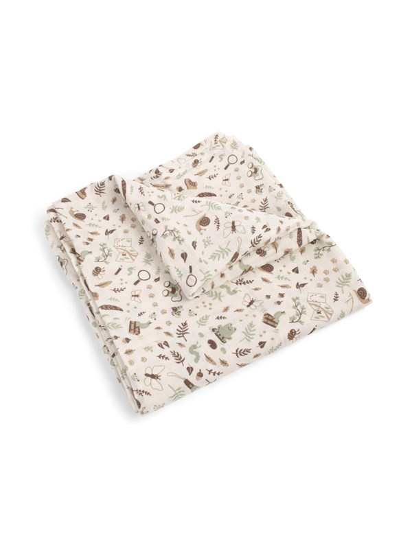 Filibabba Muslin Swaddle Diaper 120x120 cm GOTS - Little Won