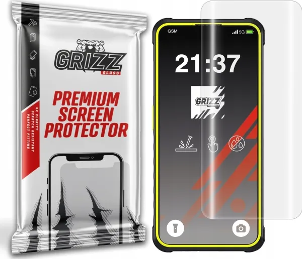 GrizzGlass hydrogel skjermbeskyttelse Hydrofilm for Ulefone Armor X31 Pro