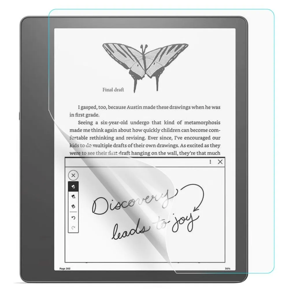 Amazon Kindle Scribe 10,2" skjermbeskytter Ultra Clear Sensitive Touch Soft Soft E-reader Full Screen Film