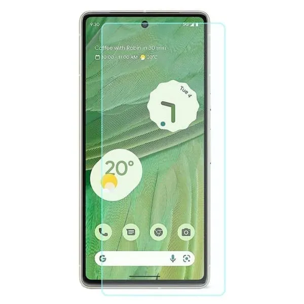 1-pakning skjermbeskytter i herdet glass Google Pixel 7a
