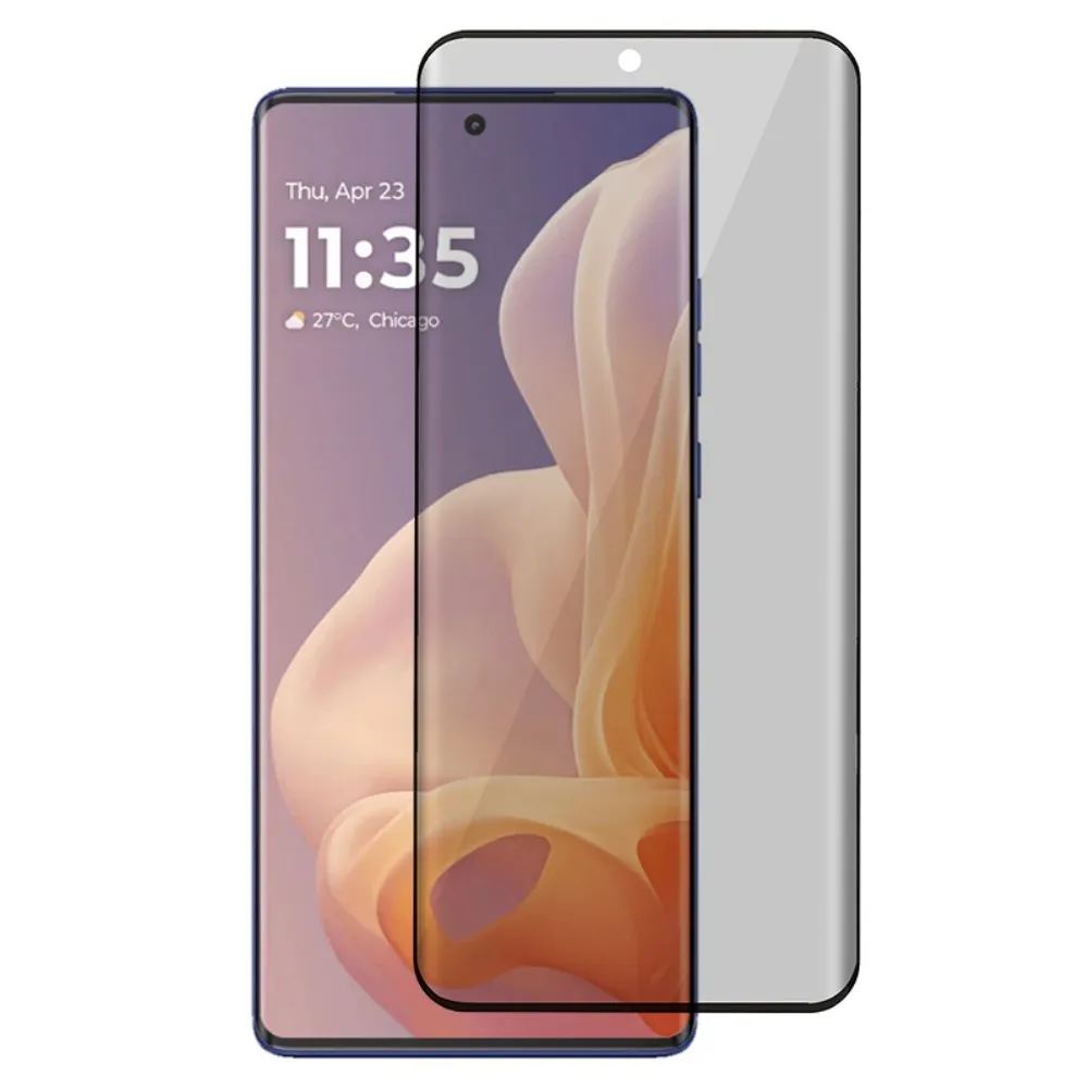 For Motorola Moto G85 5G Anti - Spy Skjermbeskytter Sidelim Herdet Glassfilm