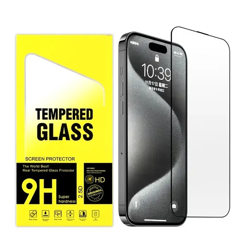 2-pack skjermbeskytter Herdet glass - iPhone 15