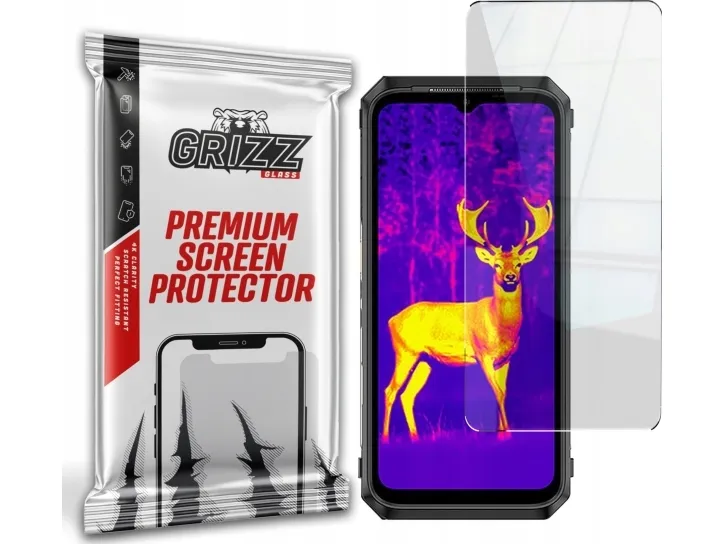 GrizzGlass Szkło hybrydowe GrizzGlass HybridGlass til Ulefone Power Armor 18T Ultra