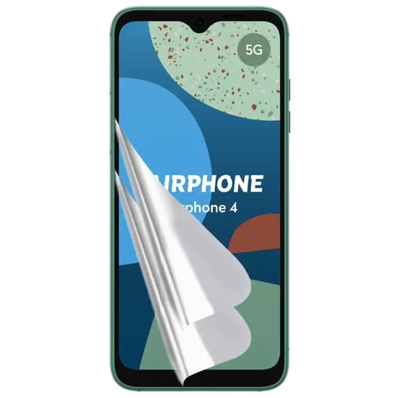 2-pak Skjermbeskytter 3D Soft HydroGel til Fairphone 4