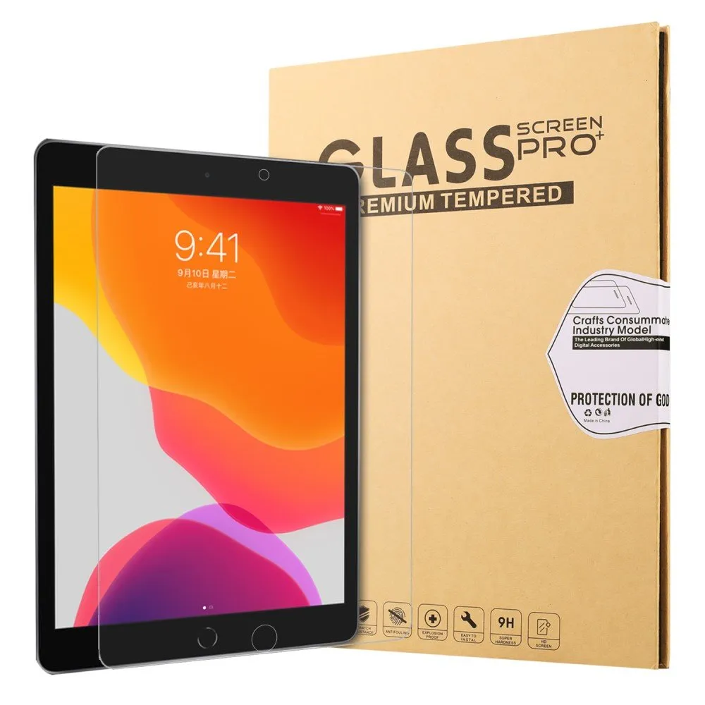 Herdet glass til Apple iPad 10.2 2021/2020/2019