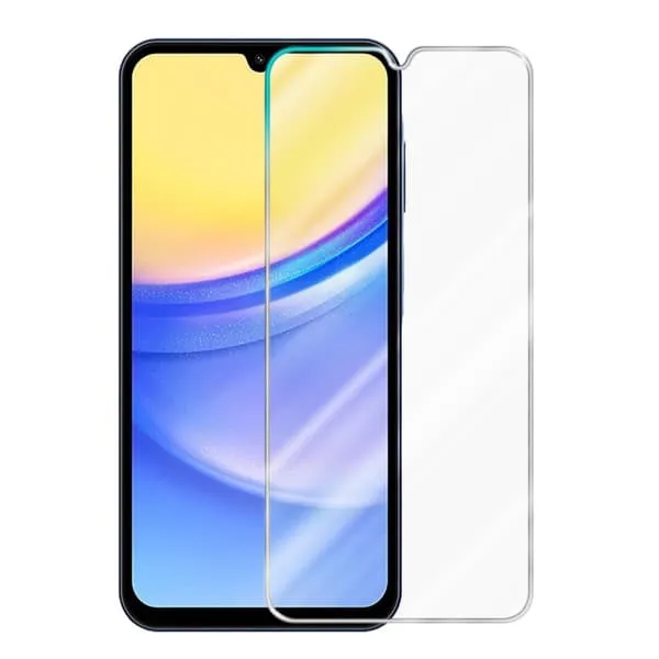 Skjermbeskytter Skärmskydd kompatibel med Samsung Galaxy A15 Herdet Skjermglass