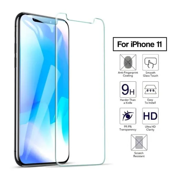 iPhone 11 HD skjermbeskytter herdet glass