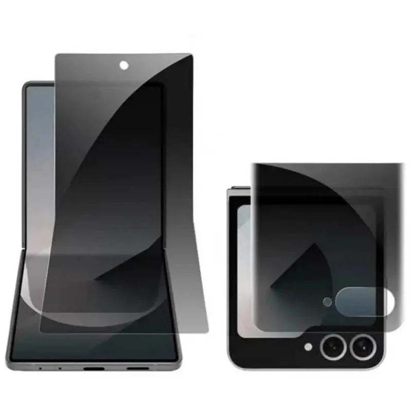 2-pak Privacy skjermbeskytter 3D Soft HydroGel til Samsung Galax