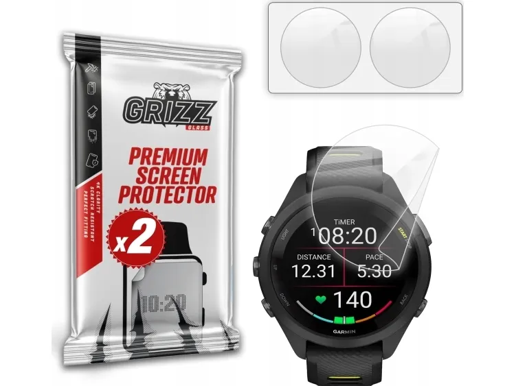 GrizzGlass keramisk film til Garmin Forerunner 265S 42mm