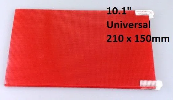 2stk 10.1" Universal skjermbeskyttere 210 x 150mm