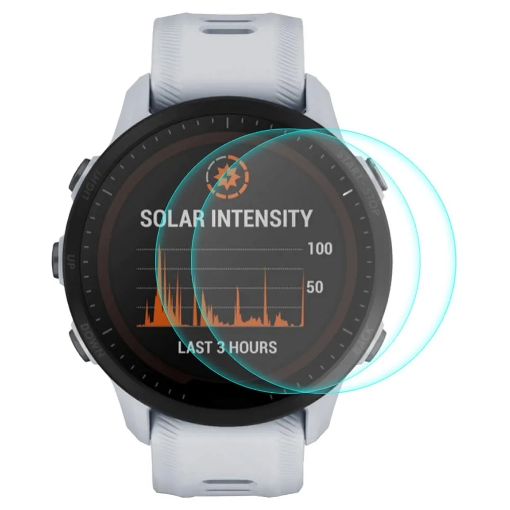 2 stk ENKAY Garmin Forerunner 955 skjermbeskytter av aluminiumsglass