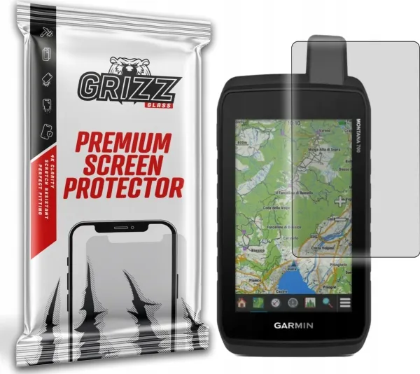 GrizzGlass matt film PaperScreen til Garmin Montana 700