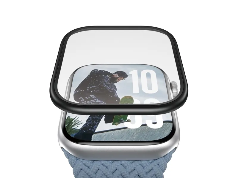 PanzerGlass ® Screen Protector Metallic Apple Watch Series 11 | 10 | 42mm, Apple, Apple - Watch Series 10 42mm, Apple - Watch Series 11 42mm, Tørr ...